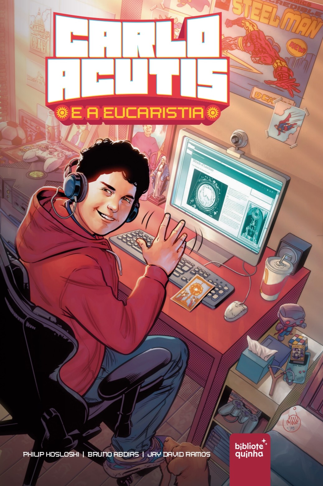 Capa do livro: Carlo Acutis e a Eucaristia