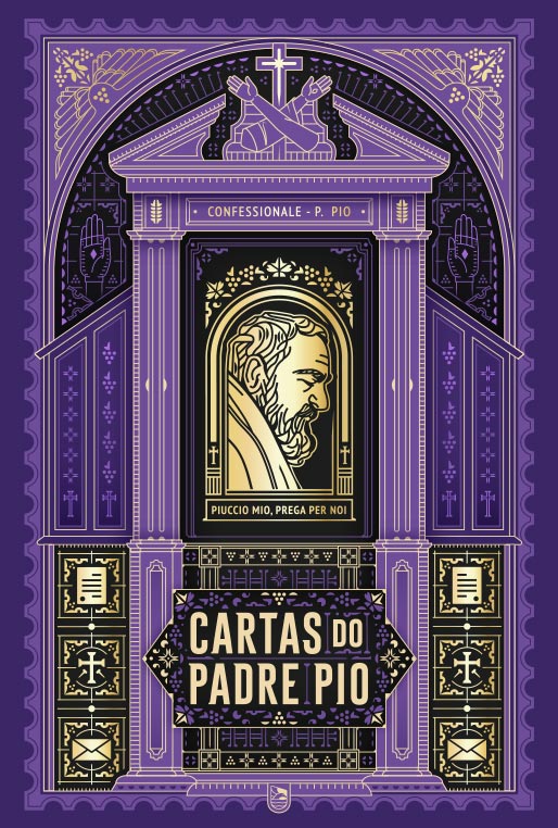 Capa do livro: Cartas do Padre Pio